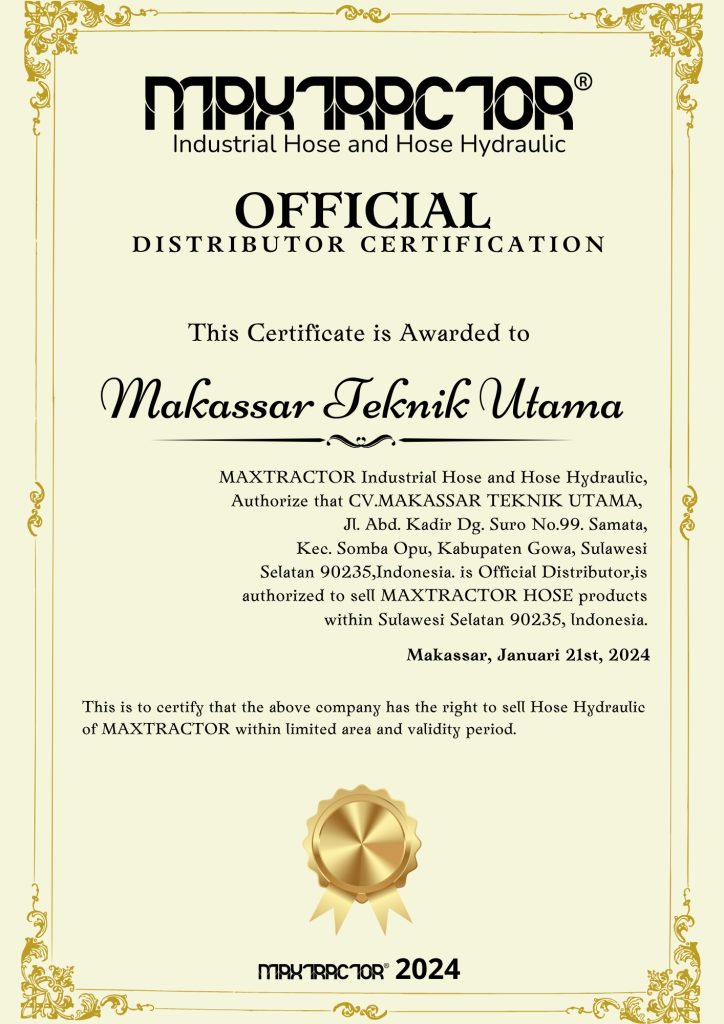 sertifikat maxtractor